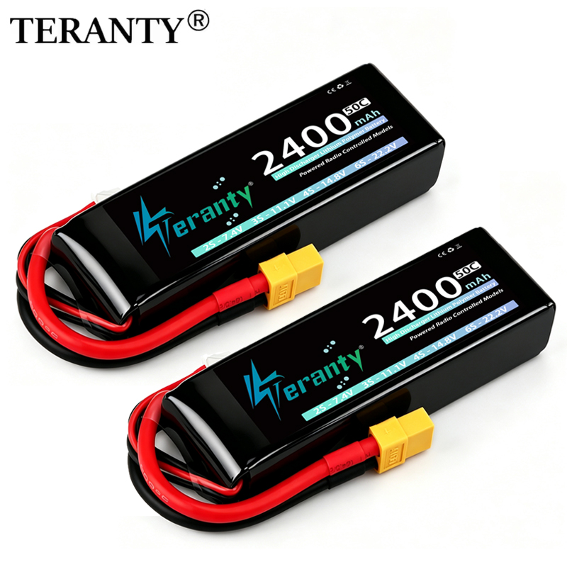 Drone Battery Plate - TERANTY 3S 2200/2400/2600mAh Lipo Battery 11.1V