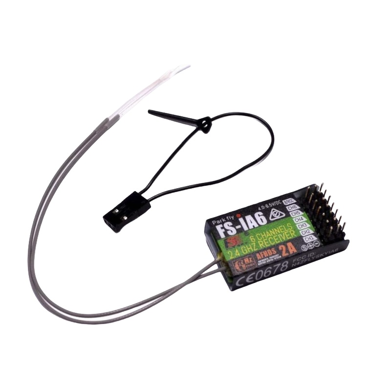 Flysky FS-IA6 Receiver 6CH Dua - đánh giá và giá Drone Battery Plate