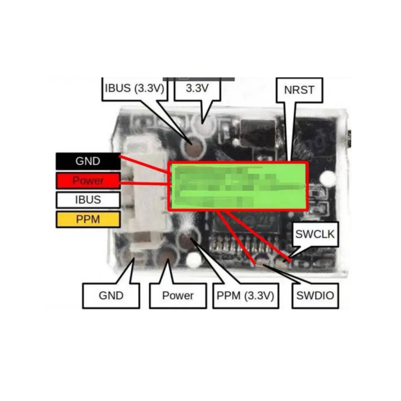 Flysky FS-8A 8CH 18CH Mini Rec - đánh giá và giá Drone Battery Plate