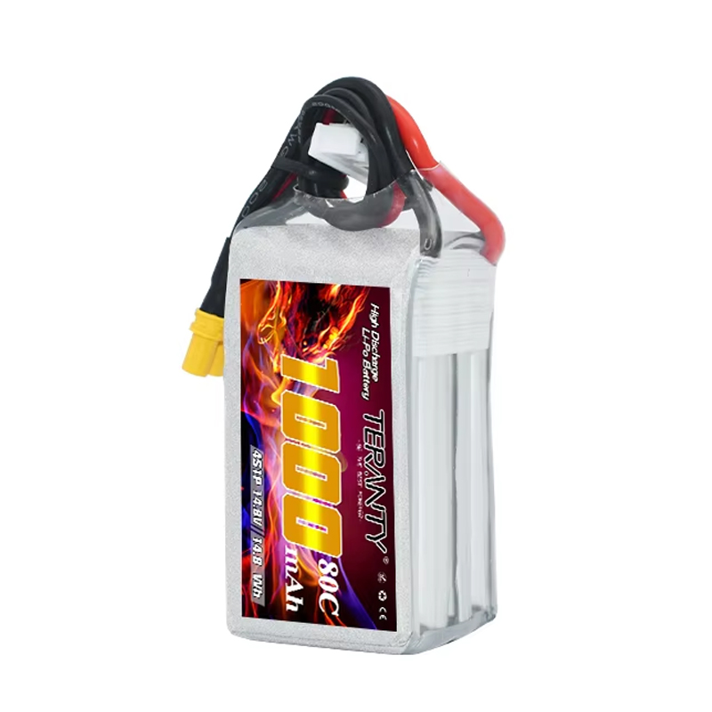 TERANTY 4S 1000mAh 14.8V 80C/1 - đánh giá và giá Drone Battery Plate