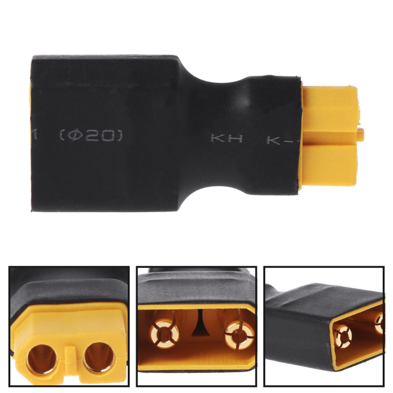 XT90 Male to XT60 Female Adapt - đánh giá và giá Drone Battery Connector