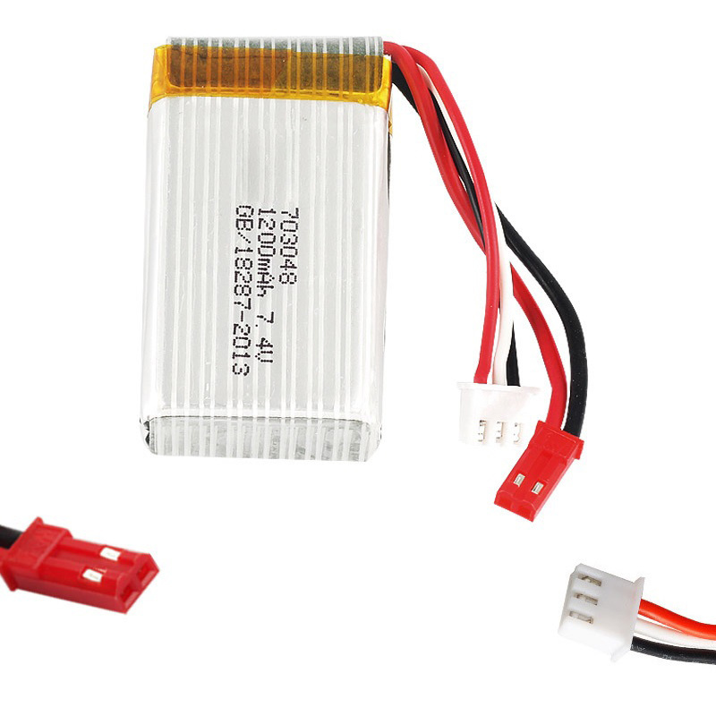 Pin Lipo 2S 7.4 V 1200MAh 7030 - đánh giá và giá Drone Battery Plate