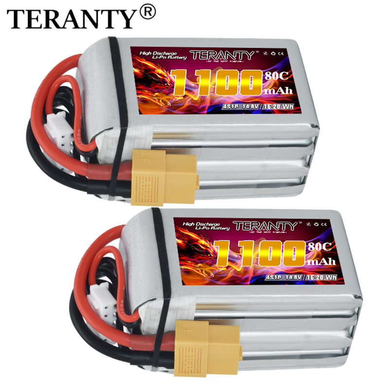TERANTY 4S 1100mAh 80C/160C Li - đánh giá và giá Drone Battery Plate
