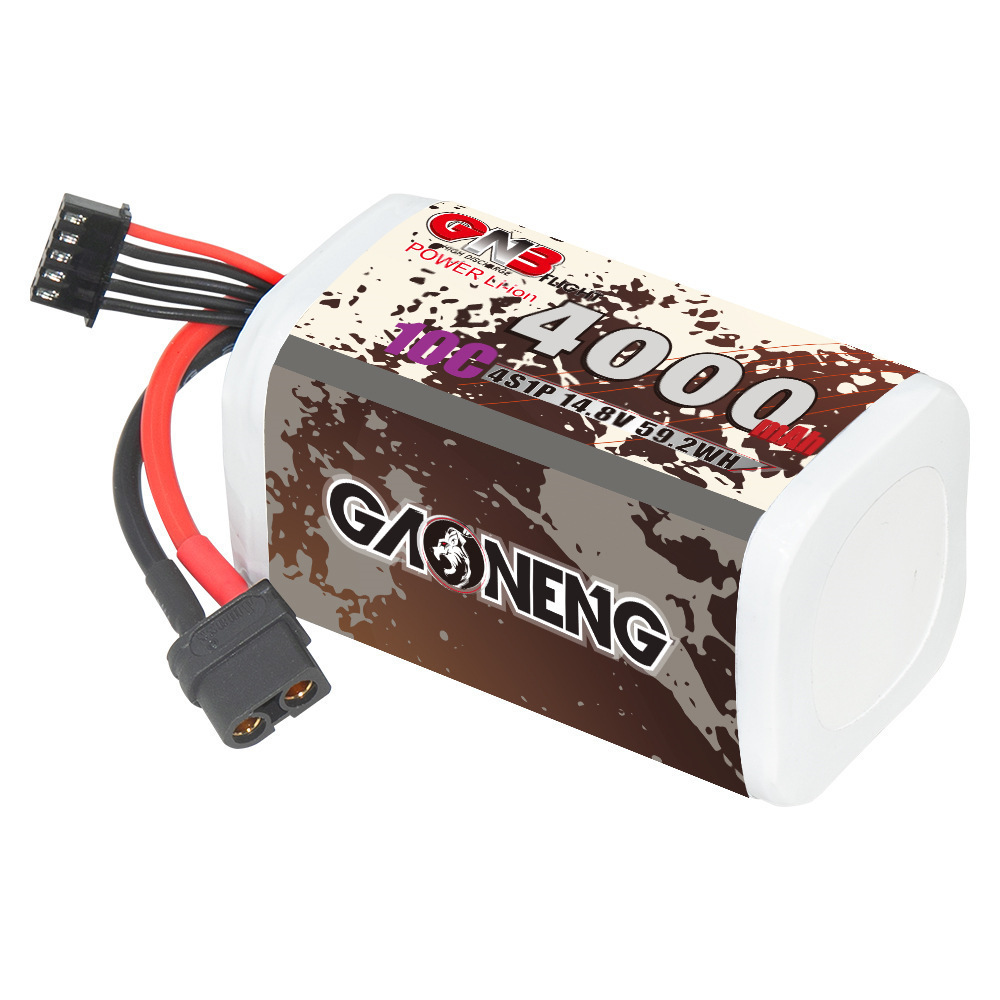 GNB 4000mAh 4S 14.8V 10C 20C W - đánh giá và giá Drone Battery Plate