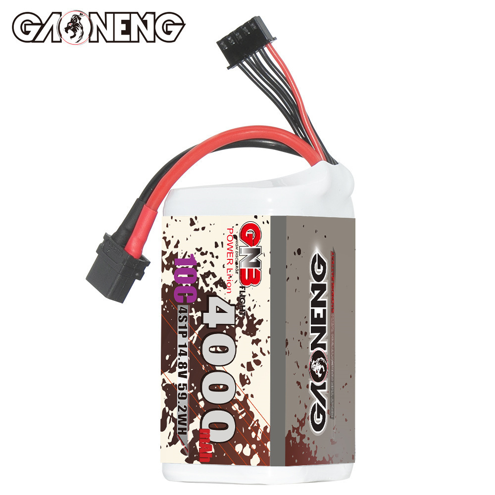 GNB 4000mAh 4S 14.8V 10C 20C W - đánh giá và giá Drone Battery Plate
