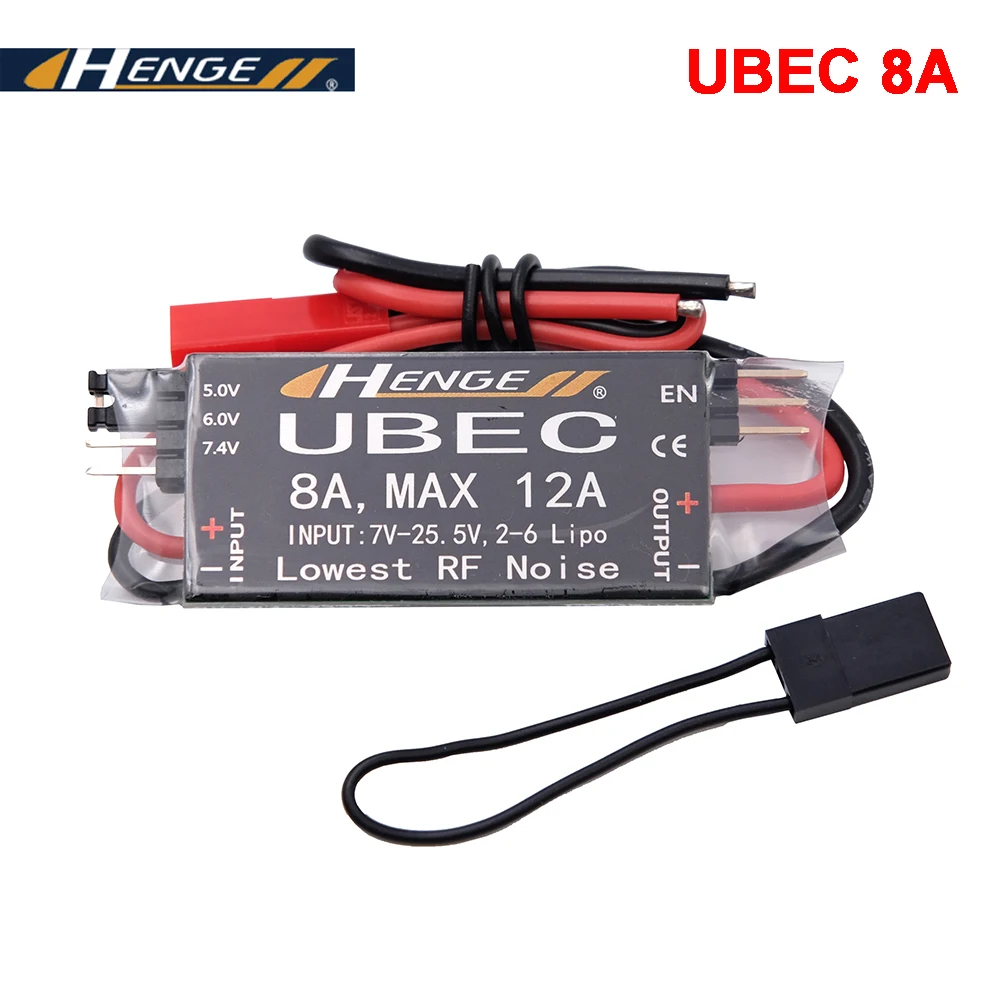 HENGE 8A UBEC Đầu Ra 5V/6V/7.4 - đánh giá và giá Drone Battery 6S