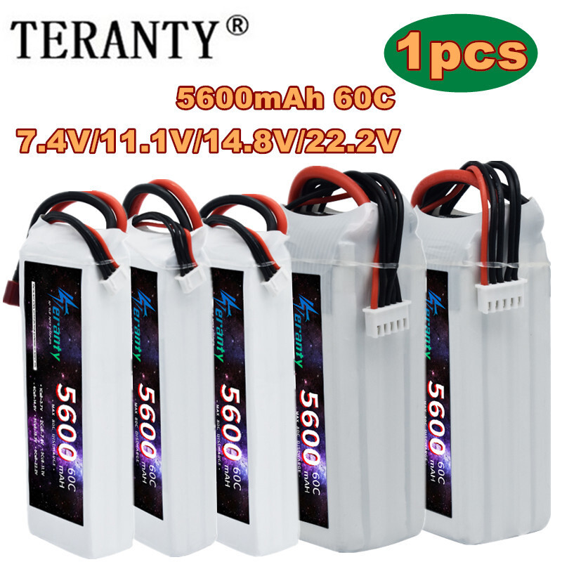 TERANTY 5600MAH 60C 2S 3S 4S 6 - đánh giá và giá Drone Battery 4S