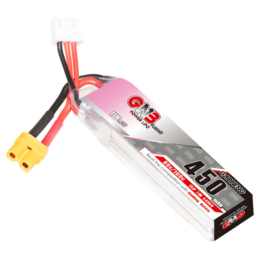 GNB LiPo Battery HV 2S 7.6V 45 - đánh giá và giá Drone Battery Plate