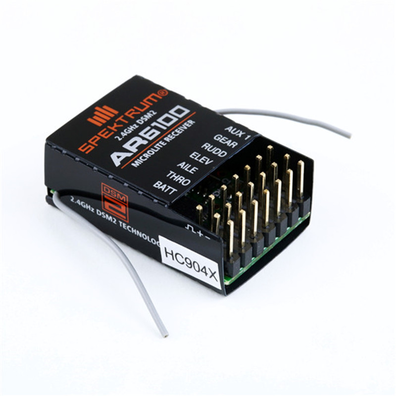AR6100 DSM2 RC Đầu Thu 2.4GHz  - đánh giá và giá Drone Battery Plate