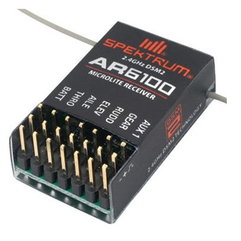 AR6100 DSM2 RC Đầu Thu 2.4GHz  - đánh giá và giá Drone Battery Plate