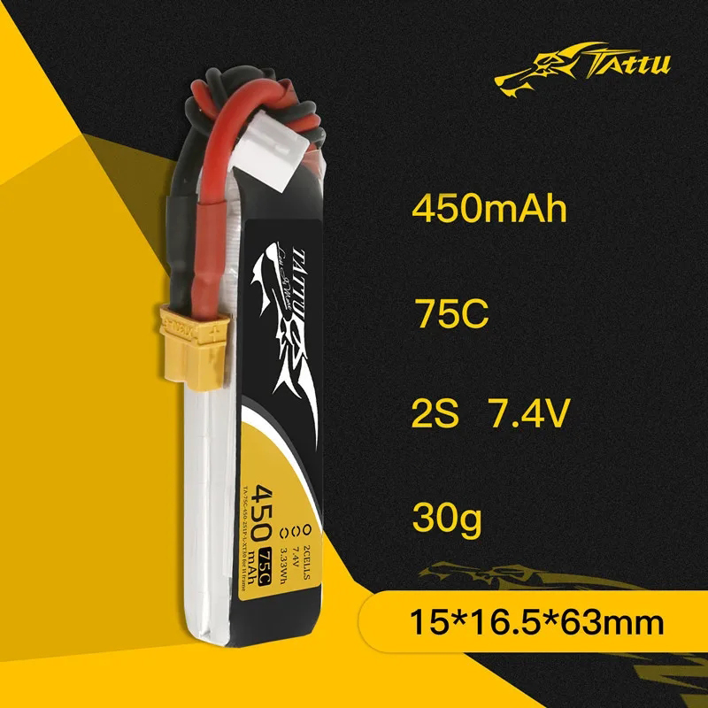 3Pcs NEW TATTU 450/500/550mAh  - đánh giá và giá Drone Battery Plate