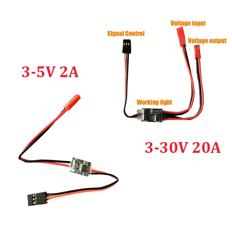 2-20A High Current Remote Cont - đánh giá và giá Drone Battery High Voltage