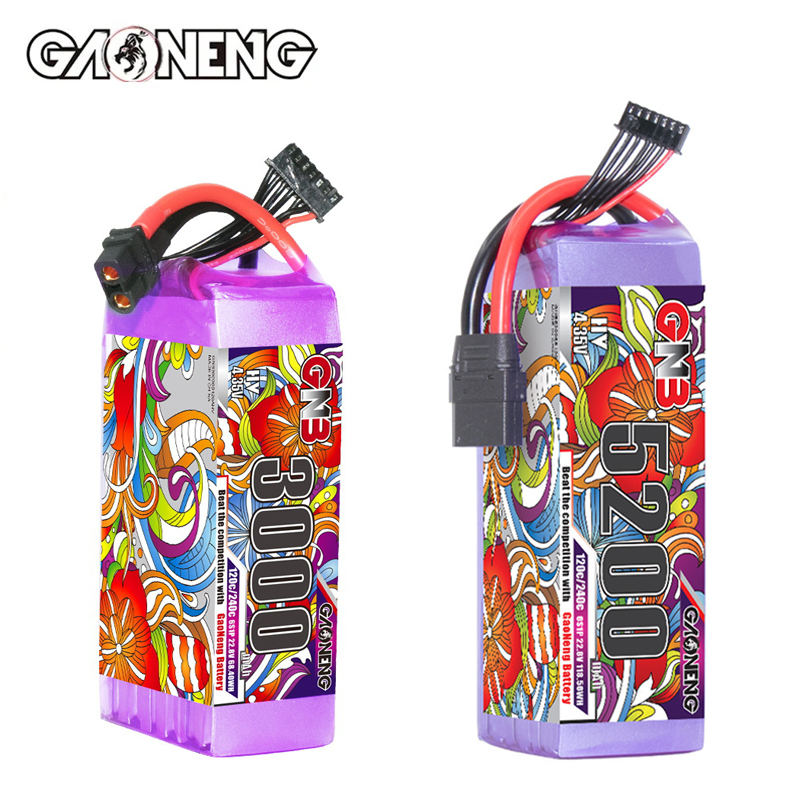 GNB Lipo Battery 6S 22.8V 3000 - đánh giá và giá Drone Battery Plate